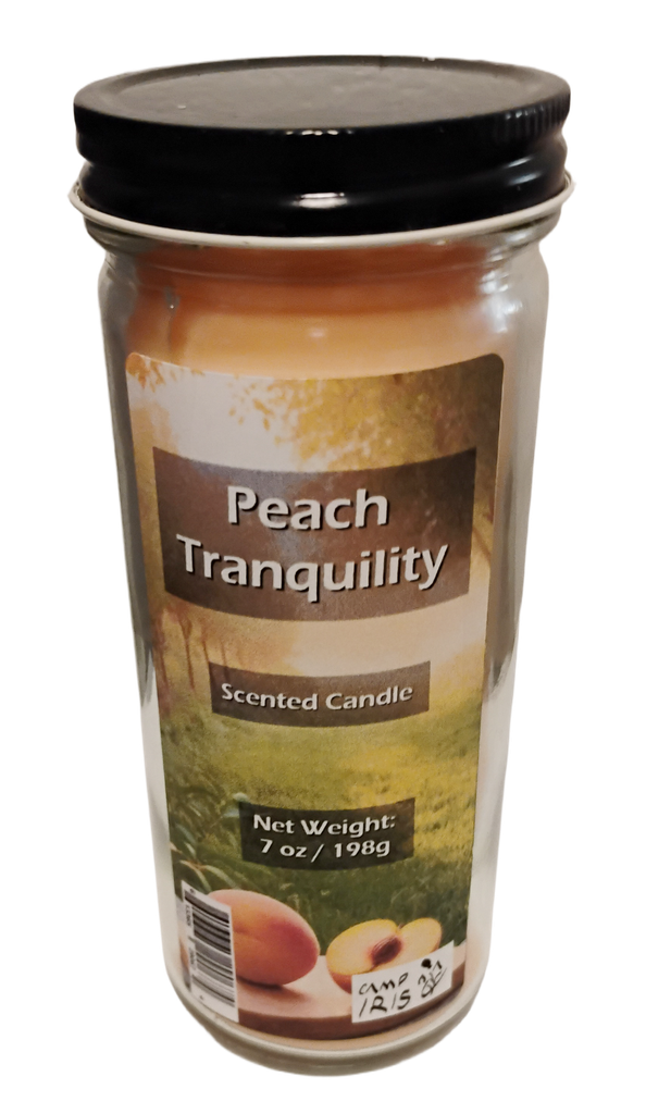 Tall Jar Candle - Peach Tranquility - 7oz