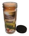 Tall Jar Candle - Peach Tranquility - 7oz