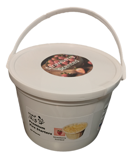 Premium Fire Starters (Strawberry Scented) - 30 Pk
