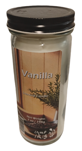Tall Jar Candle - Vanilla Bliss - 7 oz