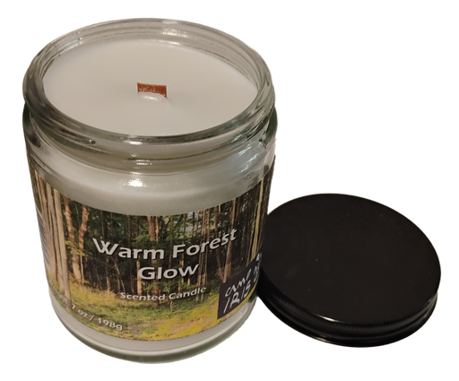 Wood Wick Jar Candle - Warm Forest Glow - 7oz