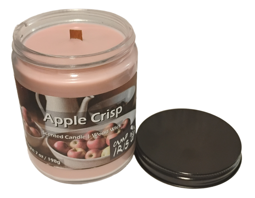 Wood Wick Jar Candle - Apple Crisp- 7oz